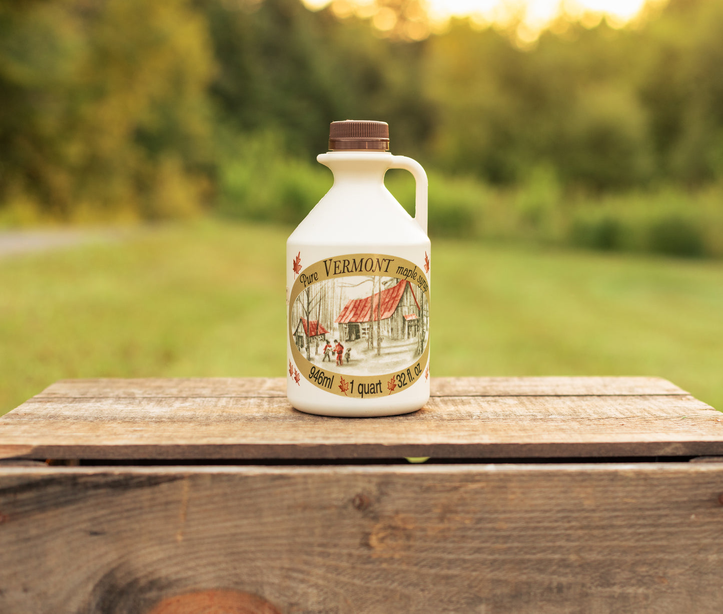 Quart Pure Vermont Maple Syrup