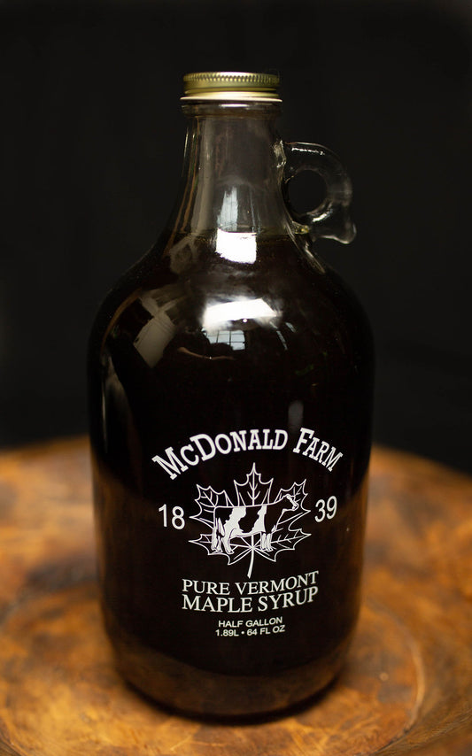 Half Gallon Pure Vermont Maple Syrup